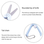 Portable Retractable Folding Scissors Mini Multifunctional Cutting Tools