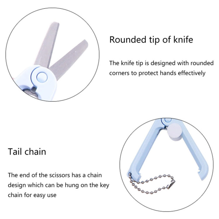 Portable Retractable Folding Scissors Mini Multifunctional Cutting Tools