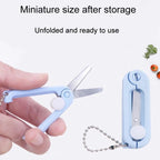 Portable Retractable Folding Scissors Mini Multifunctional Cutting Tools