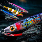 PROBEROS LF126 Long Casting Lead Fish Bait Freshwater Sea Fishing Fish Lures Sequins — view 16