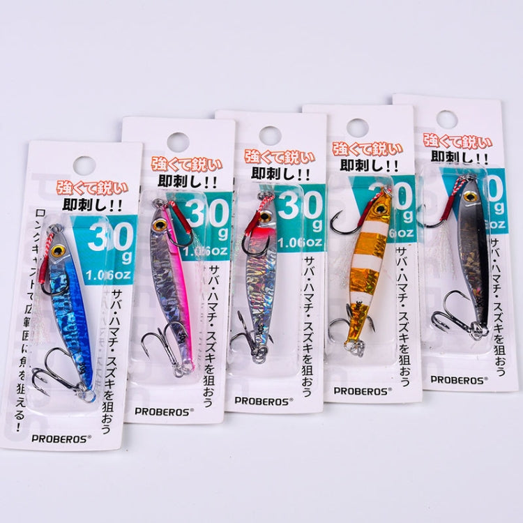 PROBEROS LF126 Long Casting Lead Fish Bait Freshwater Sea Fishing Fish Lures Sequins — view 29