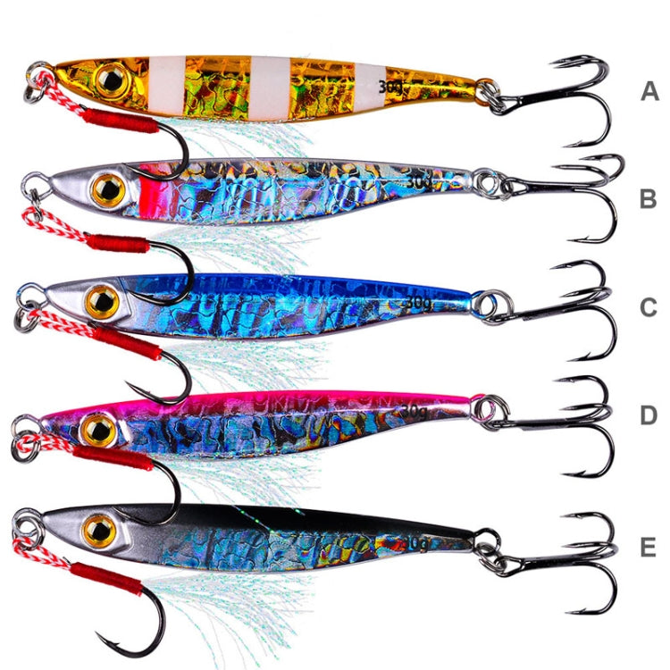 PROBEROS LF126 Long Casting Lead Fish Bait Freshwater Sea Fishing Fish Lures Sequins — view 18