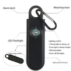 Women Personal Anti-pervert Alarm Outdoor LED Flashing Light Alarm