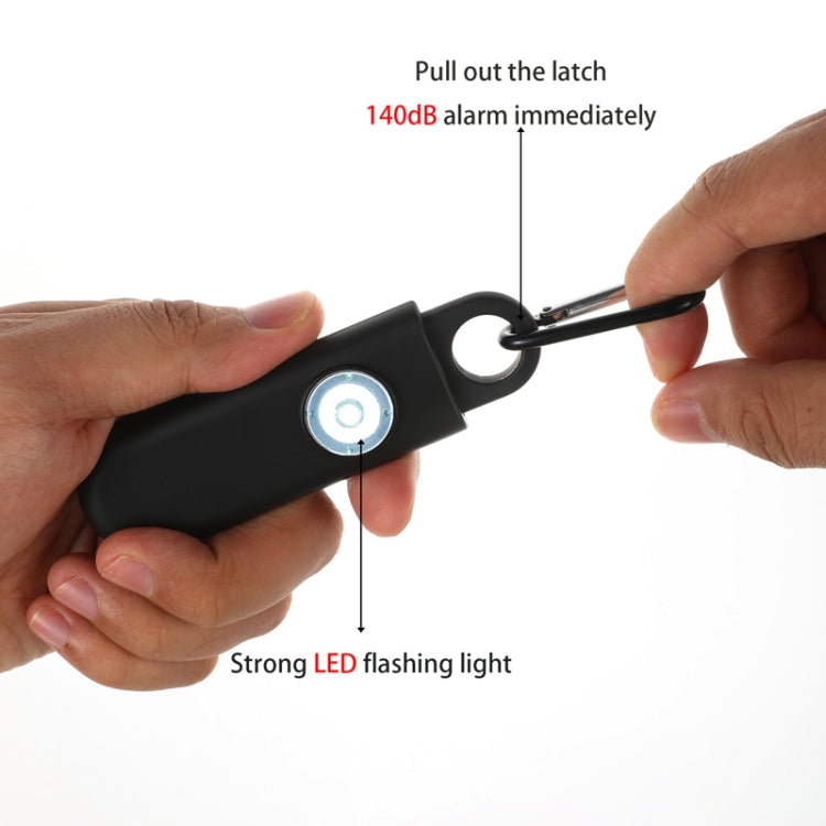 Women Personal Anti-pervert Alarm Outdoor LED Flashing Light Alarm