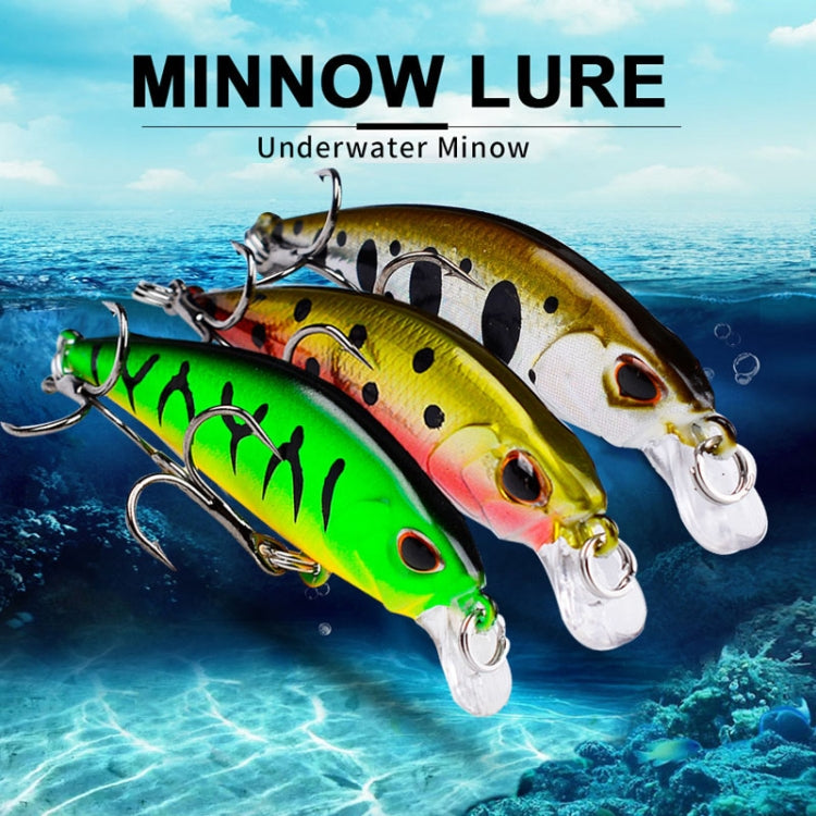 5.3cm 4.6g Sinking Minnow Lure Long Casting Bionic Plastic Hard Bait Fishing Tackle — view 13