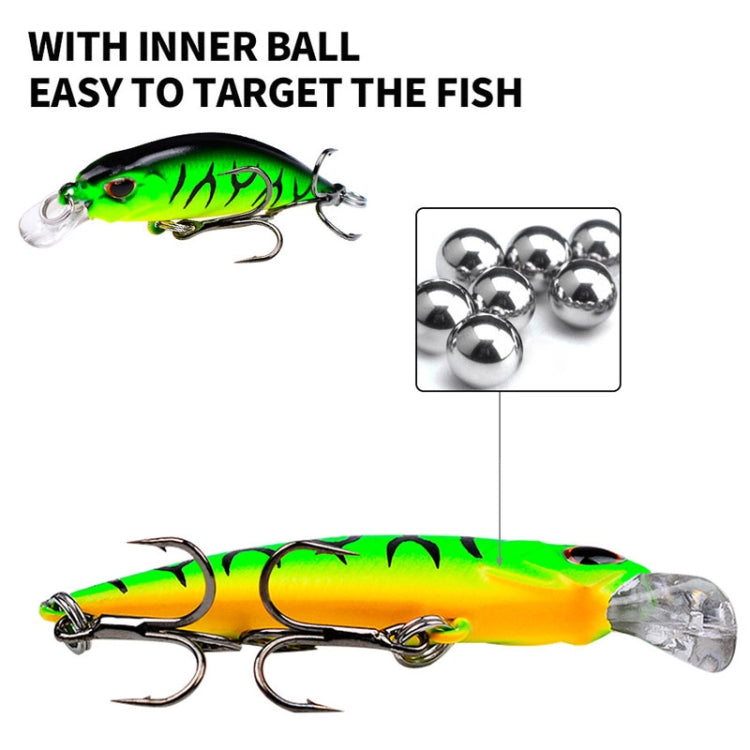 5.3cm 4.6g Sinking Minnow Lure Long Casting Bionic Plastic Hard Bait Fishing Tackle — view 10