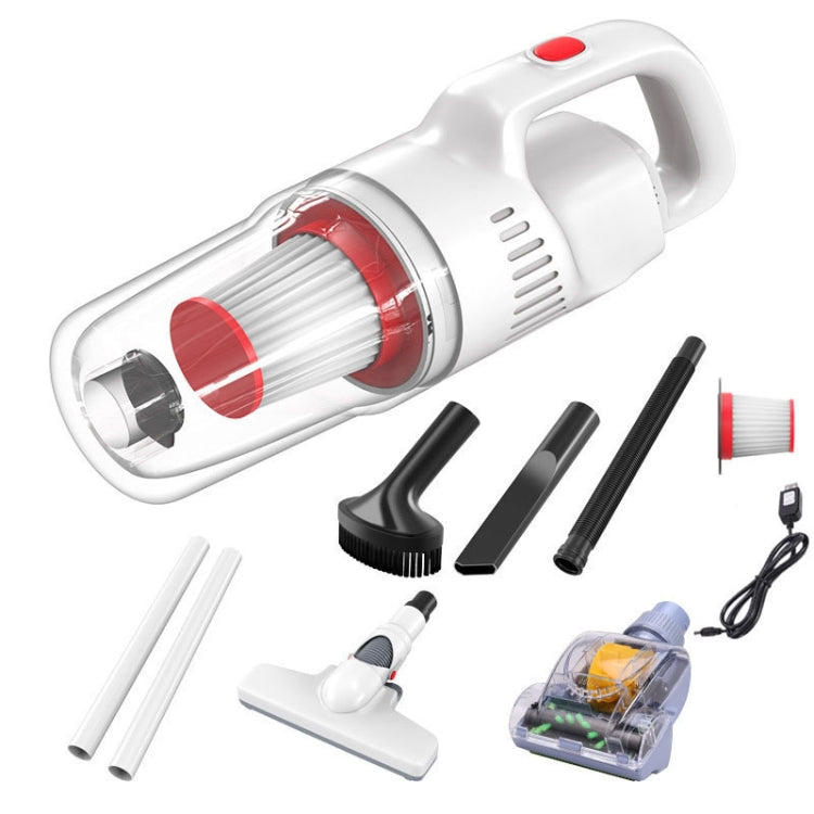 Handheld Household Vacuum Cleaner Car Small Powerful Dust Extractor — Wireless High Configuration