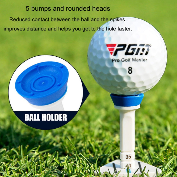 PGM QT022 Golf Tee Adjustable Limit Aiming Assist 77mm Tee Length