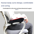 Curve Three-dimensional Support Memory Foam Office Chair Armrest Pad — view 9