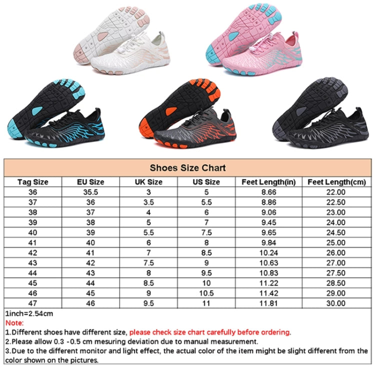 Womens Girls Water Shoes Quick Dry Aqua Socks Barefoot Beach Shoes Comfort Swim Sneakers — view 32