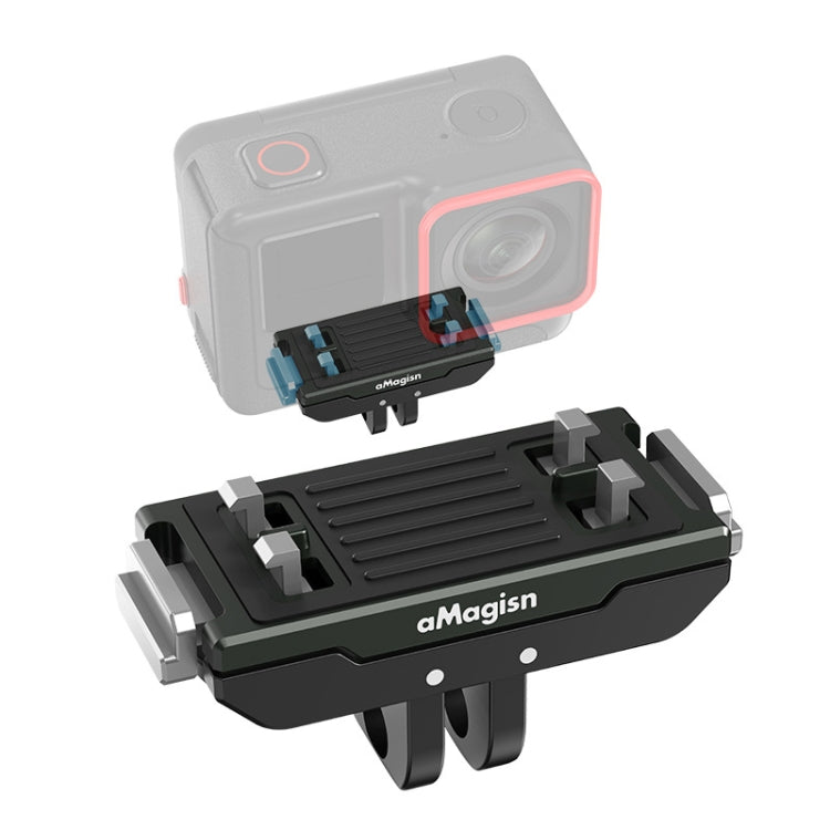 For Insta360 Ace / Ace Pro / X5 / X6 aMagisn Metal Magnetic Quick Release Sports Camera Accessories