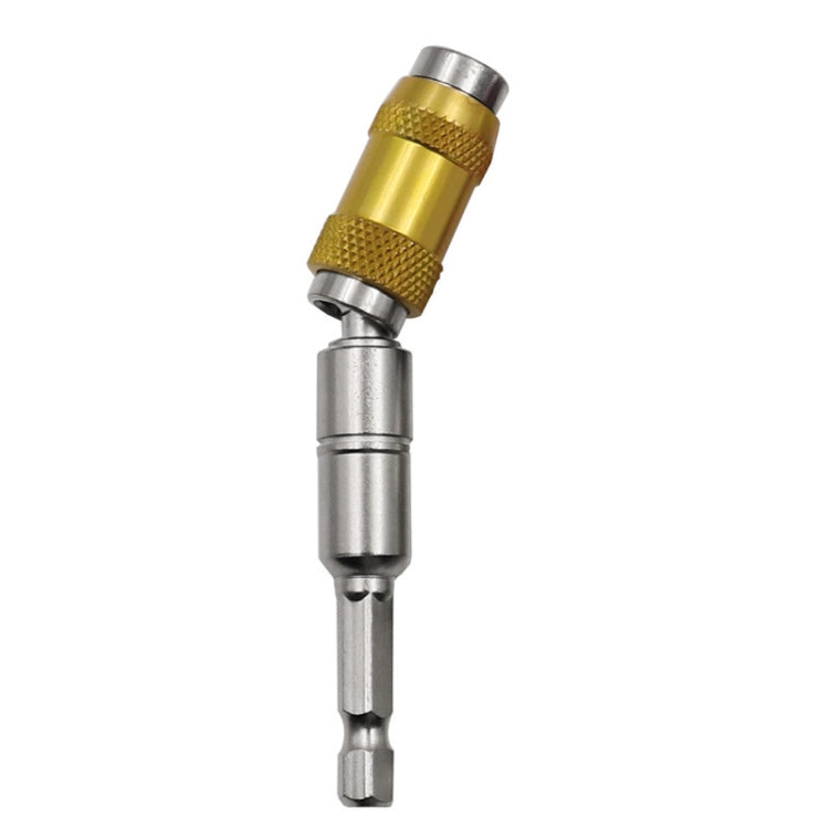 Hexagonal Shank Quick Release Self-Locking Joint Extension Rod Electric Drill Driver Extension Quick Conversion Bits — Black