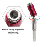 Hexagonal Shank Quick Release Self-Locking Joint Extension Rod Electric Drill Driver Extension Quick Conversion Bits — view 7