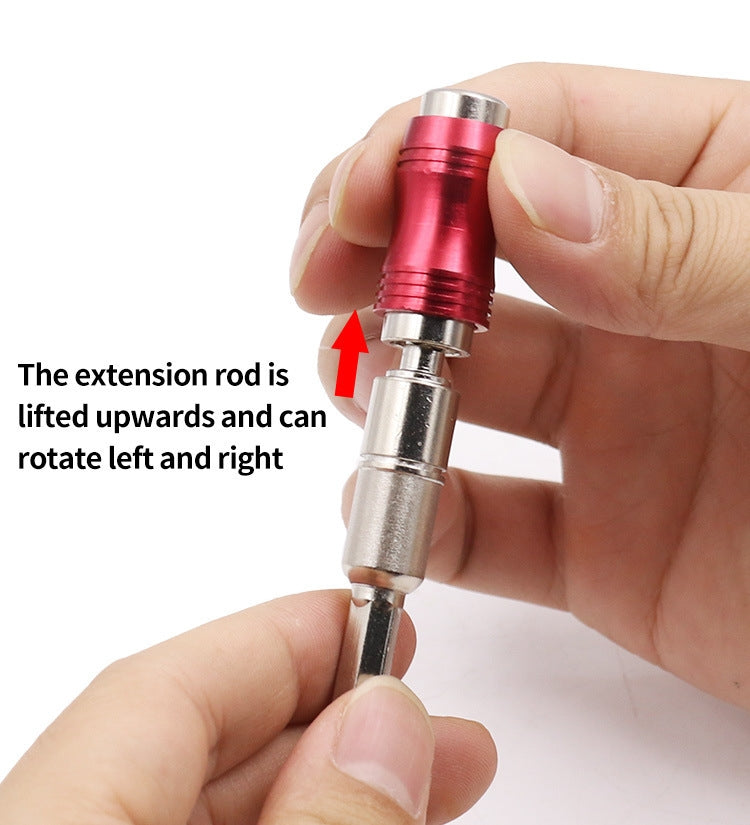 Hexagonal Shank Quick Release Self-Locking Joint Extension Rod Electric Drill Driver Extension Quick Conversion Bits — view 9