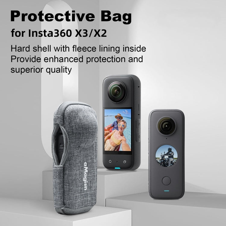 aMagisn Body Bag Mini Storage Accessories, For Insta360 X3 / X2