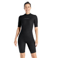 DIVE & SAIL 3mm Ladies One-Piece Short Sleeve Wetsuit Winter Thickened Surfing And Snorkeling Suit