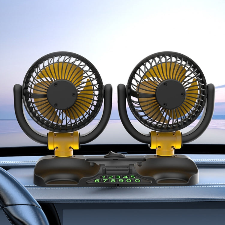 SUITU Car Foldable Cooling Fan Automobile Summer Temperature Reduction Fan