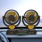 SUITU Car Foldable Cooling Fan Automobile Summer Temperature Reduction Fan