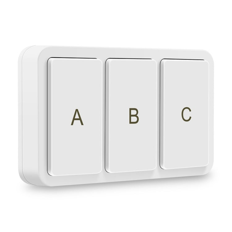 Zigbee Tuya Smart 3-key Situational Wireless Smart Switch