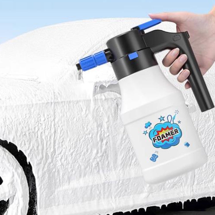 SUITU ST-6322 1.5L Car Washing Electrical Foam Sprayer Rechargeable Automobile Foam Pot