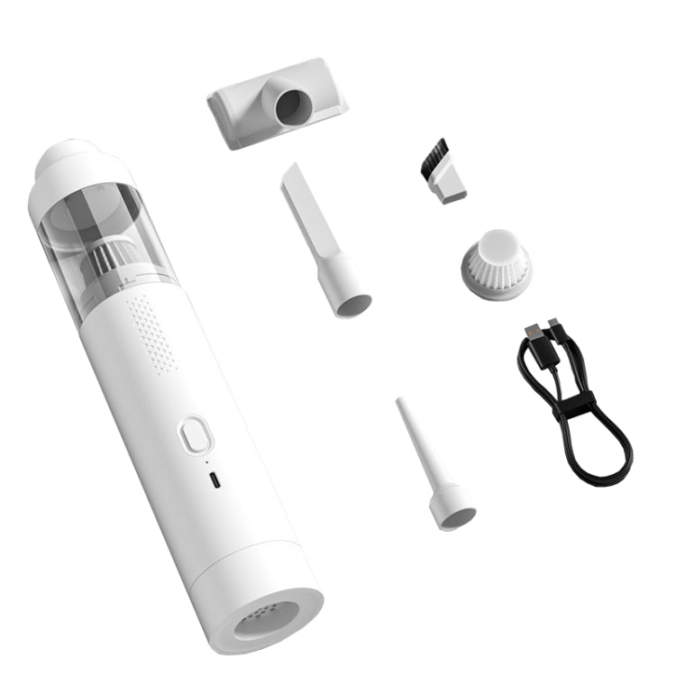 SUITU ST-6676 7pcs /Set Cordless Vehicle Vacuum Cleaner Home And Car Brushless Cylinder Blower