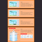 Underground Open Measurement Ultrasonic Liquid Level Meter