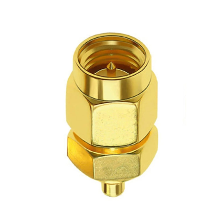 Coaxial Adapter Kit Brass Coaxial Connector RF Antenna Adapter — SMA Male To  MMCX Male
