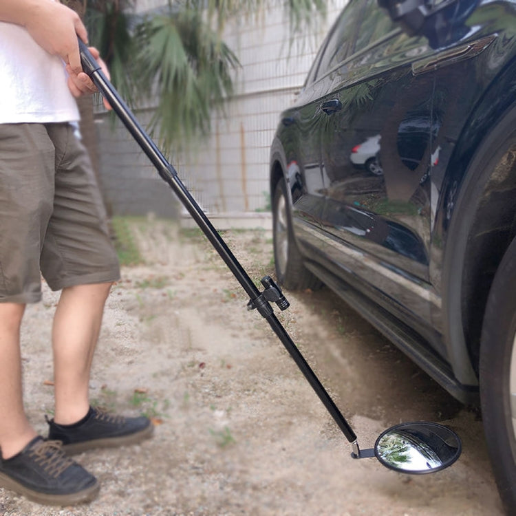 20cm Retractable Acrylic Handheld Explosion-proof Vehicle Inspection Mirror