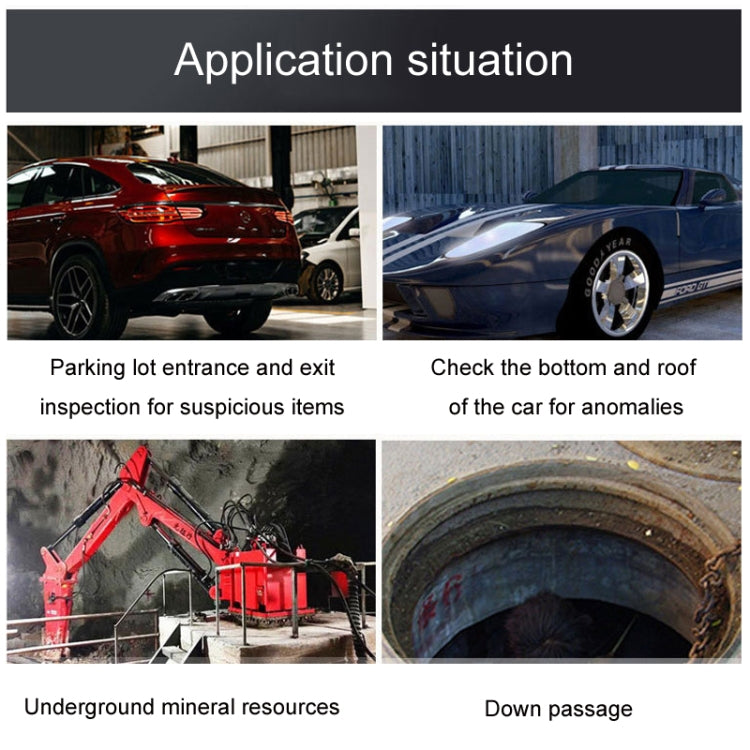 Vehicle Safety Inspection Maintenance Detection Mirror