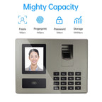 FA03 Intelligent Voice Prompt Face Recognition Fingerprint Attendance Machine — view 6