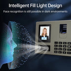 FA03 Intelligent Voice Prompt Face Recognition Fingerprint Attendance Machine — view 8