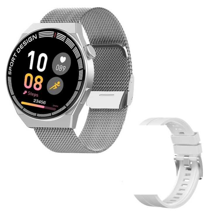 G3Pro 1.28-Inch Health Monitoring Bluetooth Call Smart Watch With NFC — Black Steel