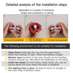 Solar Candle Light Outdoor Courtyard Villa Garden Waterproof Decoration Light — view 12