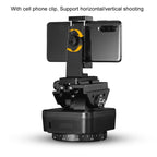 ZIFON YT-1000 Electric Gimbal 360 Degree Panoramic Remote Control Mobile Phone Shooting Dual Axis DSLR Camera Live Stabilizer — view 5