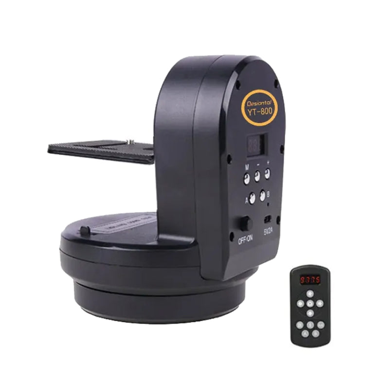 Desiontal YT-800 Cell Phone Camera Remote Control Gimbal 360 Rotation Panoramic Shooting Stabilizer