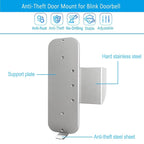 For Blink Doorbell Bracket No-Drilling Easy Installation Mount — Black