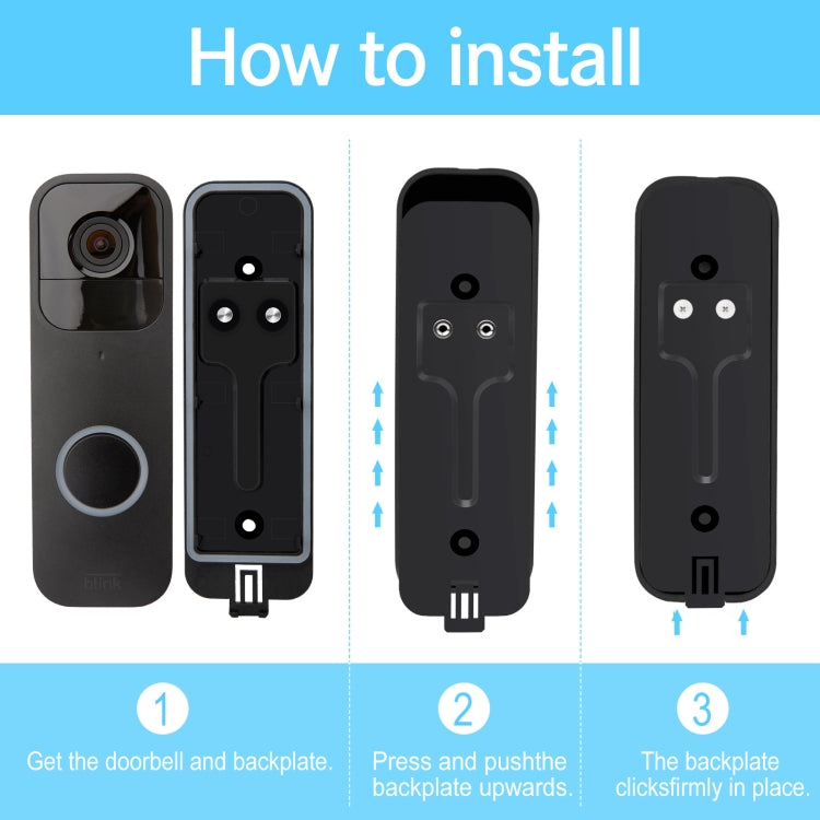 For Blink Doorbell Backplate Replacement Part — view 6