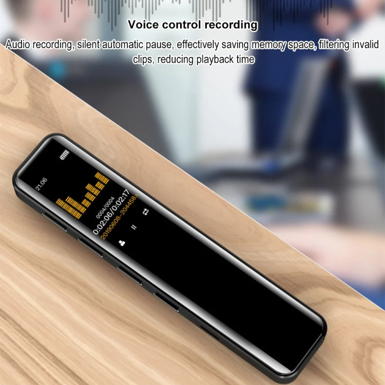 G1 0.96-Inch IPS Color Screen HD Smart Mini Noise Reduction Timer Recorder
