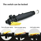 Car Wash Brush Head Soft Bristle Long Handle Brush Spray Foam Bottle Set