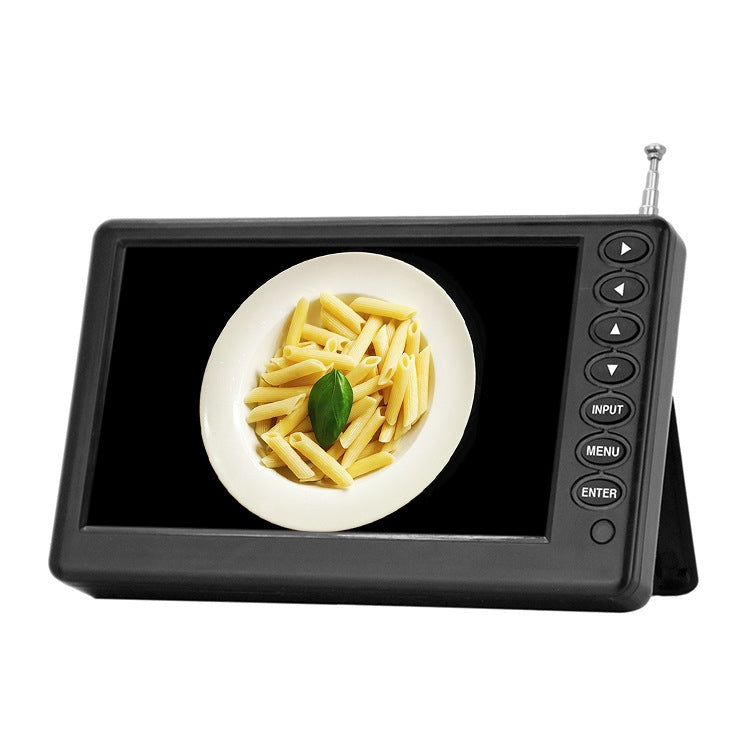 5 Inch Ultra-Thin Portable Car Digital LCD TV, EU Plug