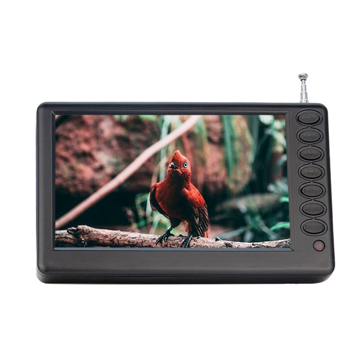 5 Inch Ultra-Thin Portable Car Digital LCD TV, EU Plug