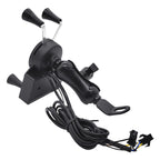 Motorcycle Mobile Phone Charging Stand With Bluetooth MP3 Speaker