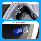 4pcs /Set Car Tire Capsule Aluminum Alloy Screw Dustproof Valves