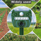 Outdoor Solar Animal Driving Device Ultrasonic Waterproof Infrared Sensor — view 11