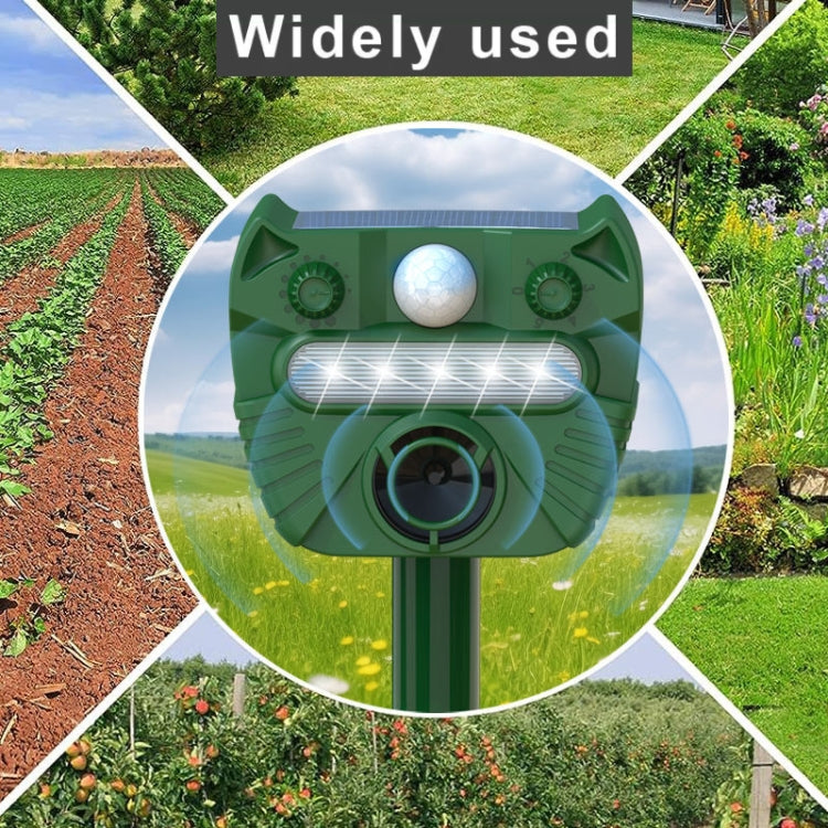 Outdoor Solar Animal Driving Device Ultrasonic Waterproof Infrared Sensor — view 11