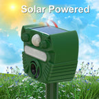Outdoor Solar Animal Driving Device Ultrasonic Waterproof Infrared Sensor — view 3