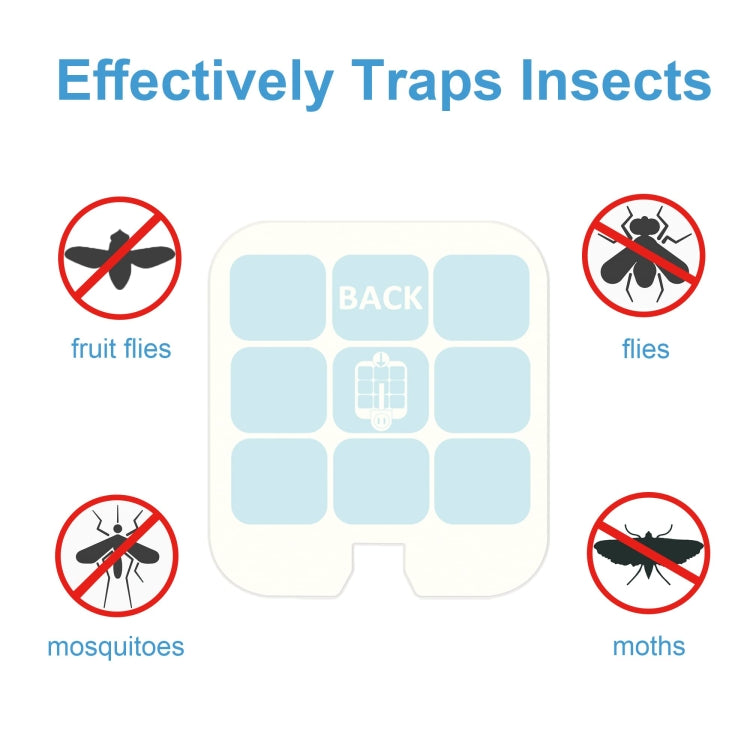 Replacement Glue Card for Plug-in Indoor Insect Trap Refills Glue Boards — view 4