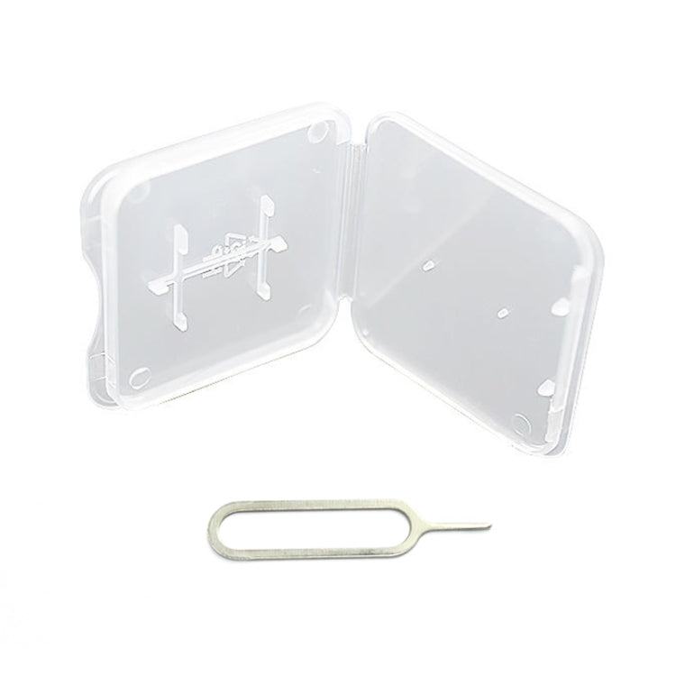 Cell Phone SIM Card Removal Pin Memory Card Holder With Storage Case