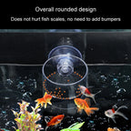 Acrylic Transparent Feeding Ring Fish Tank Feeder Floating Fixed Fish Feeder — view 10