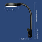 5W Fish Tank LED Clip Light USB Plug Lighting Aquarium Translucent Aquatic Plants Lamp — view 5